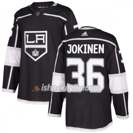 Mænd NHL Los Angeles Kings Trøje Jussi Jokinen 36 Adidas 2017-2018 Sort Authentic